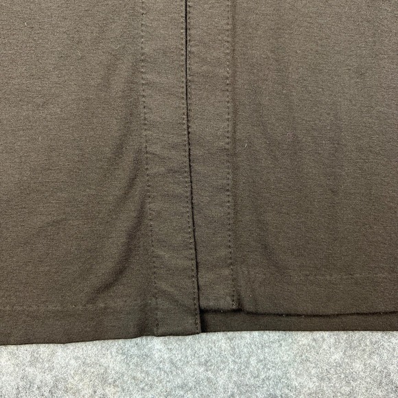 J Jill Cardigan Sweater Womens Large Brown Open Front Knit Topper Stretch Casual - Picture 4 of 12